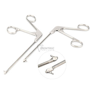 Ensemble d'instruments d'arthroscopie manuels en acier inoxydable : Panneaux de perforation (Duckling Reverse Rotary) et Pinces, certifiés CE Classe II MOL - Product Image 1