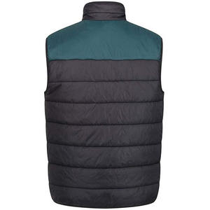 Chaleco Acolchado de Lona Personalizado con Diseño Nuevo, Chaqueta de Manga Corta para Hombre, Venta al por Mayor con Logotipo, Ligero - Product Image 2