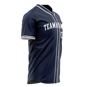 Camiseta Deportiva de Béisbol con Botones, Ropa Deportiva de Alto Rendimiento, Personalización de Marca, Calidad de Exportación, Venta al Por Mayor Mundial - Product Image 4