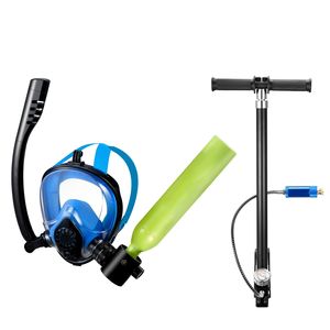 Bombola Subacquea Portatile da 0,5L con Maschera Subacquea, Cilindro di Ossigeno Riutilizzabile per 10 Minuti di Immersione - Product Image 1