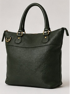 Sac fourre-tout tendance en cuir véritable pour femme Gravs, sac à bandoulière avec poignée supérieure, grande capacité, fermeture éclair amovible, doublure en polyester - Product Image 2