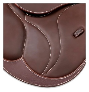 Silla de Montar Inglesa de Cuero Marrón para Doma Clásica con Arco de Madera, Cómoda y Personalizable para Entrenamiento y Competición - Product Image 4