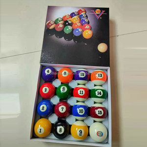 Ensemble complet de billes de <span class=keywords><strong>billard</strong></span> de qualité professionnelle 2-1/4'' en résine phénolique, 16 billes de taille réglementaire pour les sports de <span class=keywords><strong>billard</strong></span>, personnalisables - Product Image 5