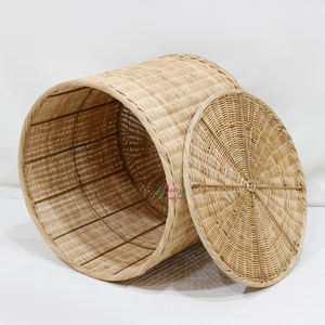 Artex Dong Thap Handmade Natural Rattan <b>Laundry</b> <b>Hamper</b> for Home & Bedroom - Product Image 5