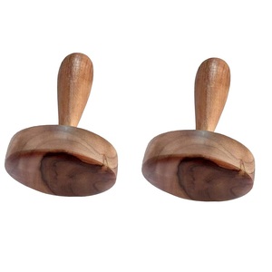 Utensilios de Cocina: Última Novedad, Triturador Manual de Madera Pulida para Dal, Lassi, Ghotni, Patatas, Verduras y Pav Bhaji, Hecho a Mano y Antiadherente - Product Image 1
