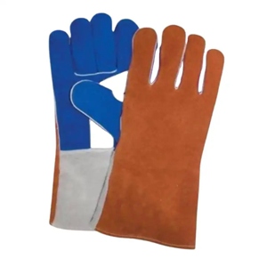 Gants de travail réfléchissants anti-chaleur et anti-étincelles de haute qualité, personnalisables avec logo, renforcés pour la sécurité de la soudure - Product Image 3