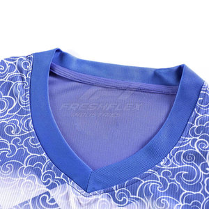 Uniforme de Fútbol Ligero y Ecológico de Manga Corta, Ropa Deportiva Transpirable, Servicio OEM, Color y Logotipo Personalizados, Alta Calidad - Product Image 3