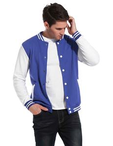 Veste de baseball pour homme à col montant, logo sur le devant, coupe-vent, matelassée, streetwear d'hiver - Product Image 6
