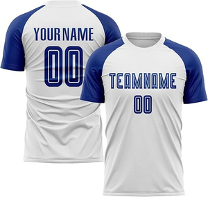 Wholesale Blank Custom Team Name Soccer Jerseys With Printing Design OEM High Quality Custom Made Design Soccer Jersey - Product Image 1