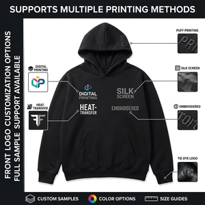 Sweat à capuche noir pour homme avec manches imprimées tigre doré, coupe classique, décontracté, pour l'automne, 100 % polyester tricoté, impression par sublimation - Product Image 2