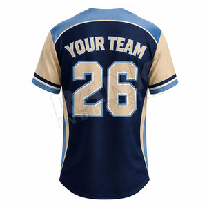 Nuevas camisetas de béisbol de alta calidad en stock, venta al por mayor a precio económico, ideales para juegos en interiores y exteriores. - Product Image 2