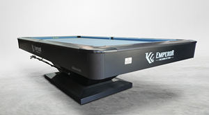 Table de billard élégante, fabriquée avec un cadre robuste et des rails équilibrés pour une performance de billard constante - Product Image 2