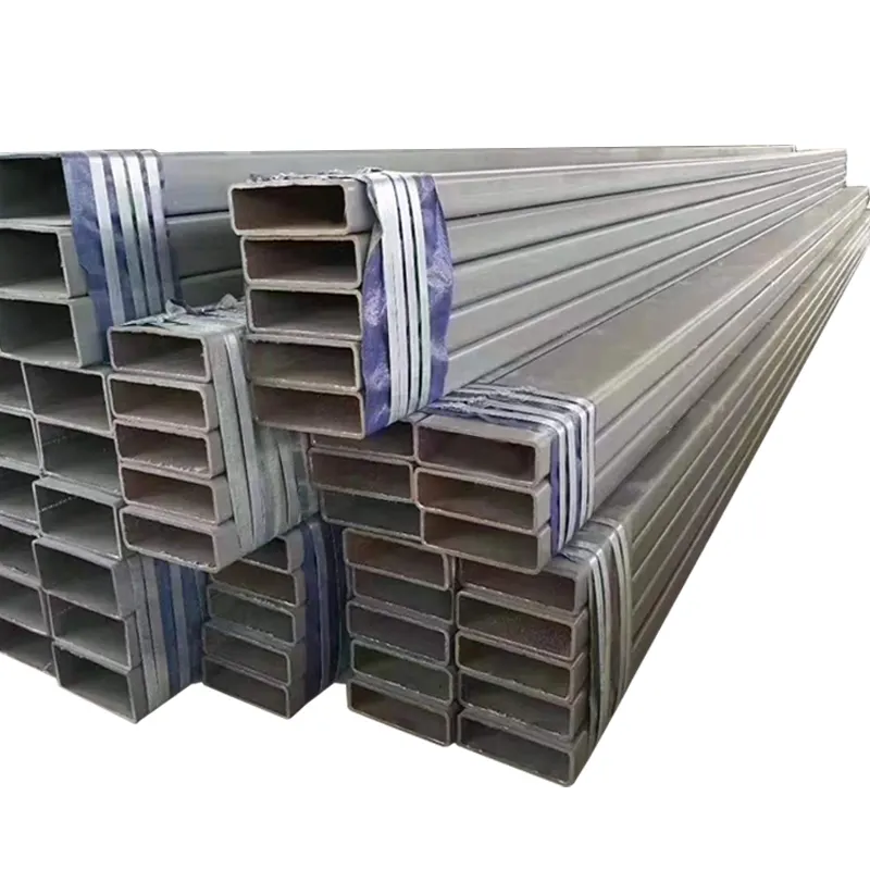 High Quality Galvanized Hollow Section Square and Rectangular Steel Carbon Steel 6 /12Meter ASTM ERW