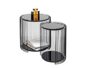 Mesa de Centro de Metal de Diseño Personalizado, Precio Económico al por Mayor, Buena Promoción, Personalizada para Sala de Estar - Product Image 2