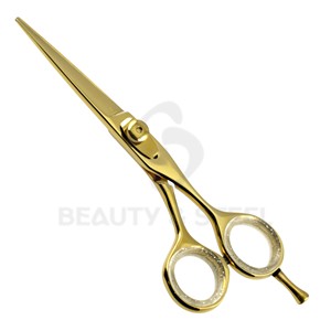 Ciseaux de coiffure professionnels en argent avec lame convexe fine pour une coupe de précision et un style détaillé - Product Image 5