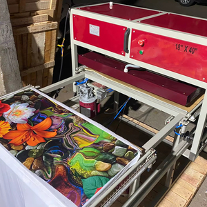 Máquina de impresión de cordones para cama doble totalmente automática para la producción masiva de hilos decorativos, cintas y encajes, con impresión en estructura de acero dulce - Product Image 1