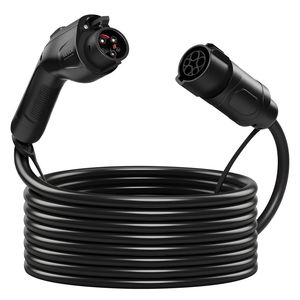 40 ft J1772 EV cavo di prolunga per caricabatterie 32Amp SAE J1772 veicolo elettrico livello 1/2 IP66 pesante cavo di ricarica per auto che trasporta - Product Image 1