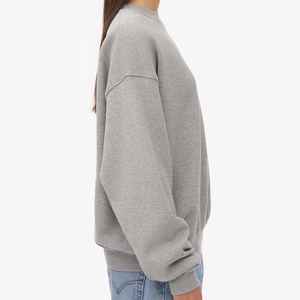 เสื้อสเวตเชิ้ตผู้หญิงทรงโอเวอร์ไซส์ แขนยาว เนื้อผ้านุ่ม สวมใส่สบาย เหมาะสำหรับสตรีทแวร์ลำลอง ท่องเที่ยวช่วงฤดูหนาว และลดราคา - Product Image 3