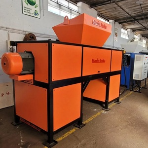 New Premium <b>Fishnet</b> Shredding Machine Double Shaft Semi-Automatic Electric 1000 kg/hr Plastic Crushing Machines - Product Image 1