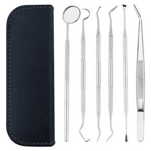 Surgical Clinic Instrument Set Stainless Steel Tools for Examination Oral Treatment and Procedure Supply Dental Instruments Kit - Product Image 1
