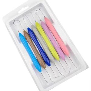Steel Manual Dental Surgical Instruments Kit 10-Piece Set with Black Points Filling Instruments Reusable By Dentavex - Product Image 3