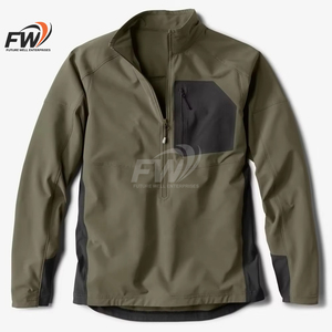 Vêtements de chasse pour hommes en tissu polaire chaud personnalisé de haute qualité, camouflage, vente en gros, chemise de chasse, vêtements de chasse - Product Image 5