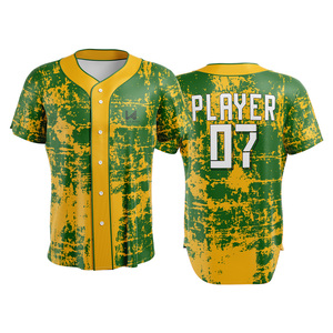 Uniforme Deportivo Personalizado OEM para Mujer, Talla Grande, Jersey de Béisbol y Sóftbol con Botones, Sublimado, Absorbente de Humedad - Product Image 4