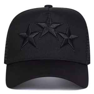 Gorra Trucker Personalizada con Bordado de Estrella de Alta Calidad, al Mejor Precio, Hecha en Pakistán - Product Image 6