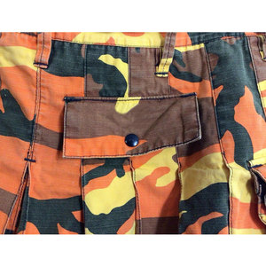 Kilts écossais utilitaires cargo camouflage orange pour hommes – Vente en gros 2026 - Product Image 4