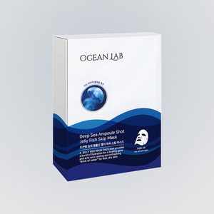 แผ่นมาส์กหน้าคอลลาเจน Osyeonraep Ocean Lab Deep Sea Ampoule Shot Jellyfish Skip Mask แพ็ค 10 แผ่น 1 ชิ้น - Product Image 4