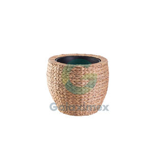 Woven Seagrass Plants Pot for Flower <b>Baskets</b> with Liner <b>Cheap</b> Price From Handicraft Wholesale Factory in <b>Wicker</b> Craft Industry - Product Image 4