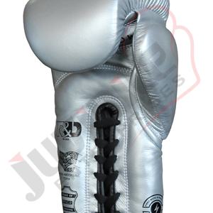 Professional <b>Lace</b> up Boxing <b>Gloves</b> Metallic Leather Custom Logo High Quality <b>Lace</b> up Adult Boxing <b>Gloves</b> in Multiple Colors - Product Image 6