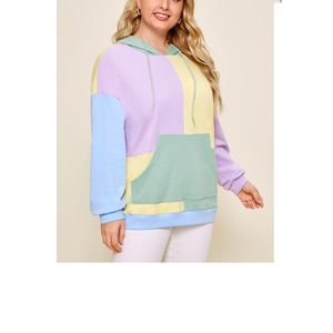 Sweat à capuche de haute qualité pour femme épaule tombante avec logo personnalisé impression bouffante de poids élevé exportation de qualité supérieure du fournisseur BD - Product Image 6