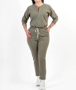 Meilleures ventes Nouvelle mode Couleur personnalisée Rayon Toile Tenues d'hôpital Blouse et pantalon de travail 2026 - Product Image 3