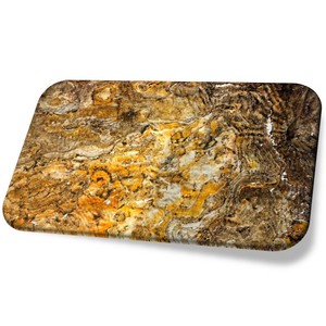 Revêtement mural en pierre flexible translucide Indaan Autumn, feuille de placage 100 % pierre naturelle – Étanche et durable pour l'extérieur et l'intérieur - Product Image 5