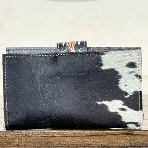 Cartera de Cuero Hecha a Mano de Alta Capacidad, Nueva Moda, Cartera de Viaje Bifold de Cuero Vacuno Genuino para Mujer - Product Image 5