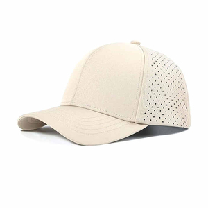 Casquette de baseball ajustable en coton à 5 panneaux, style urbain, unisexe, respirante, imperméable, décontractée, avec logo imprimé par transfert thermique et brodé - Product Image 1