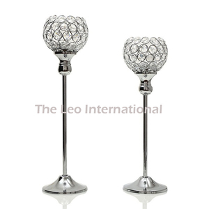 Support de bougie pilier en cristal, porte-bougie chauffe-plat de luxe, décoratif, fait main, sur mesure, en gros - Product Image 6