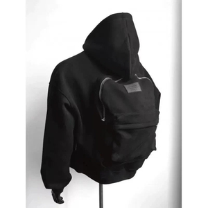 Sudadera con Capucha Extra Grande Personalizada Equality para Hombre, 100% Algodón, Manga Larga, Estilo Casual para Otoño, Diseño con Bolsillos, Ajuste Transpirable - Product Image 2