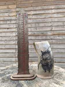 แก้วน้ำทำมือจากเขาควายแท้ สไตล์เรียบง่าย แก้วเขาควายธรรมชาติ - Product Image 3