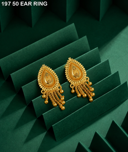 Aretes pequeños bañados en oro al por mayor, joyería india al por mayor, Johor Bahru, aretes pequeños chapados en oro, Sri Lanka - Product Image 5
