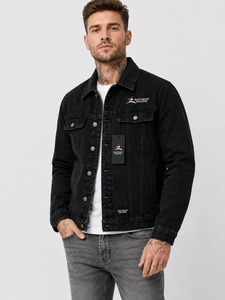Chaqueta de Invierno para Hombre, Talla Grande, Forro Polar, Algodón, Bordado con Logotipo Personalizado, Transpirable, Resistente al Viento, con Cierre - Product Image 4