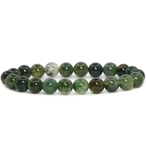 Natural Agate <b>Bracelet</b> Gemstone <b>Beaded</b> <b>Bracelet</b> For Healing Reiki Energy Jewelry Wholesale 8mm - Product Image 1
