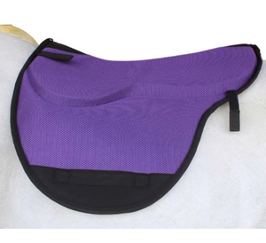 Tapis de selle pour cheval en maille 3D |   Tapis de selle équestre respirant |   Coussin d'équitation absorbant les chocs en gros - Product Image 1