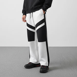 Custom Casual Oversized Men's Heavyweight Cotton Canvas Jogger Sweatpants Drawstring Closure Eco-Friendly Breathable <b>pants</b> - Product Image 5