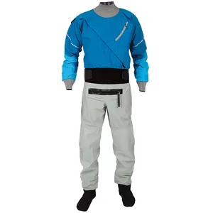 ZENORY Customization 3-Layer Waterproof Breathable Windproof <b>Quick</b>-Dry Rowing Dry Suit Men's Crew Neck Long Sleeve Neoprene All - Product Image 2