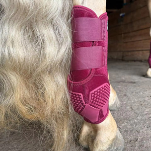 Bottes d'équitation de luxe en nylon - Protège-tendons réglables, sangles de polo, légères, confortables, durables, protègent les jambes du cheval - Product Image 1