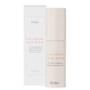 DR.BIO Cica Biome 듀얼 밤-메이드 인 코리아 화장품 메이크업 모이스처 라이저 소프트 촉촉한 포뮬러 진정 활력 링