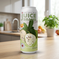 Private Label 500ml Aluminiumblikje Tropisch Fruitdrankje Watermeloen Passievrucht Ananas Sinaasappel Kers