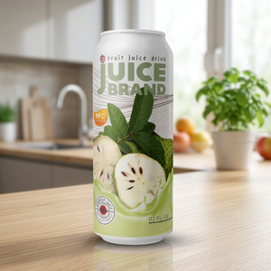 Jus de fruits aromatisé tropical en bouteille aluminium 500 ml Marque Blanche – Pastèque, Fruit de la Passion, Ananas, Orange, Cerise - Product Image 3